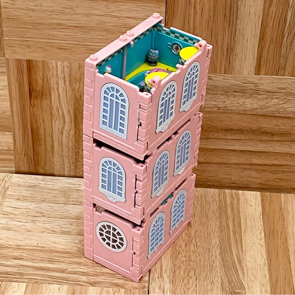 1999 Vintage Polly Pocket Bluebird Toys Swindon England Dream Builders House - Picture 3 of 9